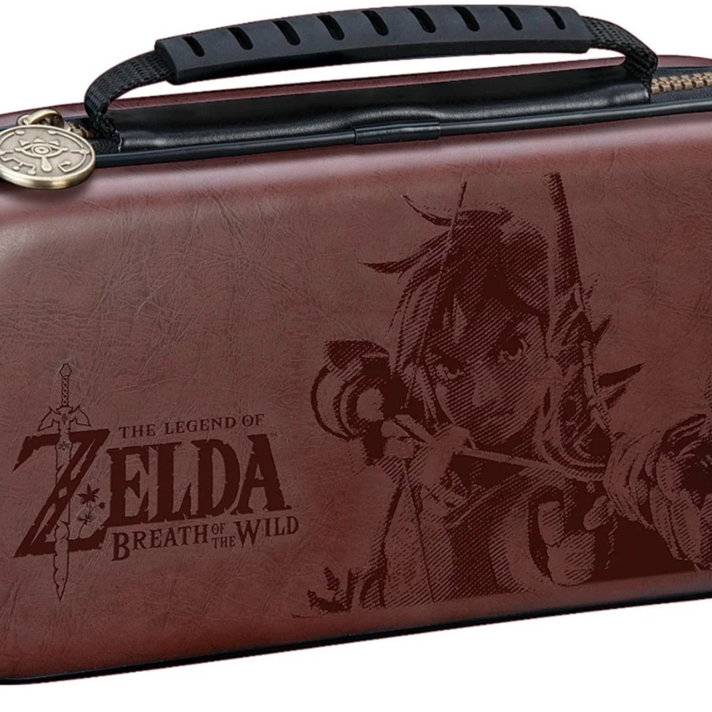Legend of Zelda Brown Nintendo Switch 1 Carrying Case